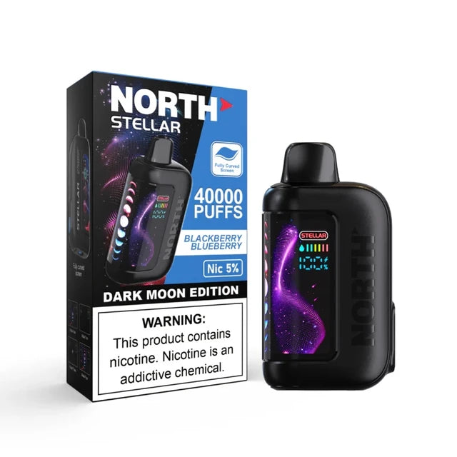 NORTH Stellar 40K Disposable — Blue Razz Gummies
