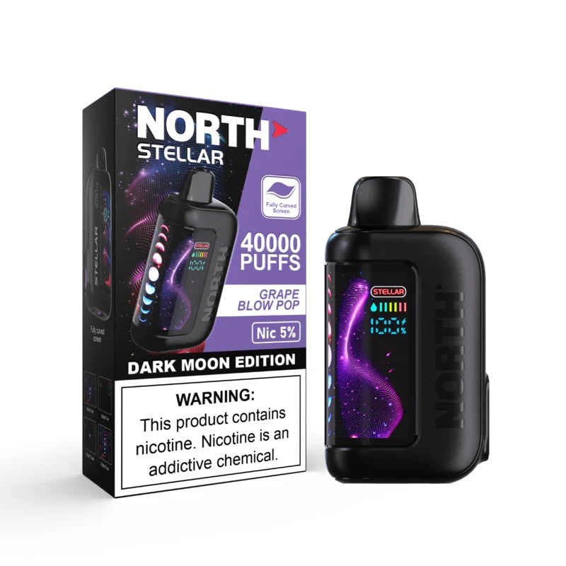 NORTH Stellar 40K Disposable — Grape Blow-Pop