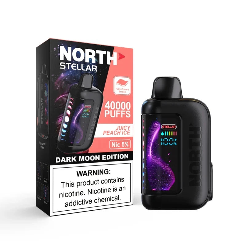 NORTH Stellar 40K Disposable — Juicy Peach Ice