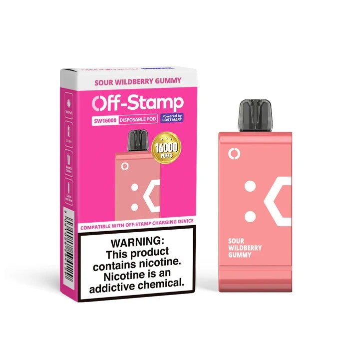 Off Stamp SW16000 Refill Pod for SW9000 — Sour Wildberry Gummy