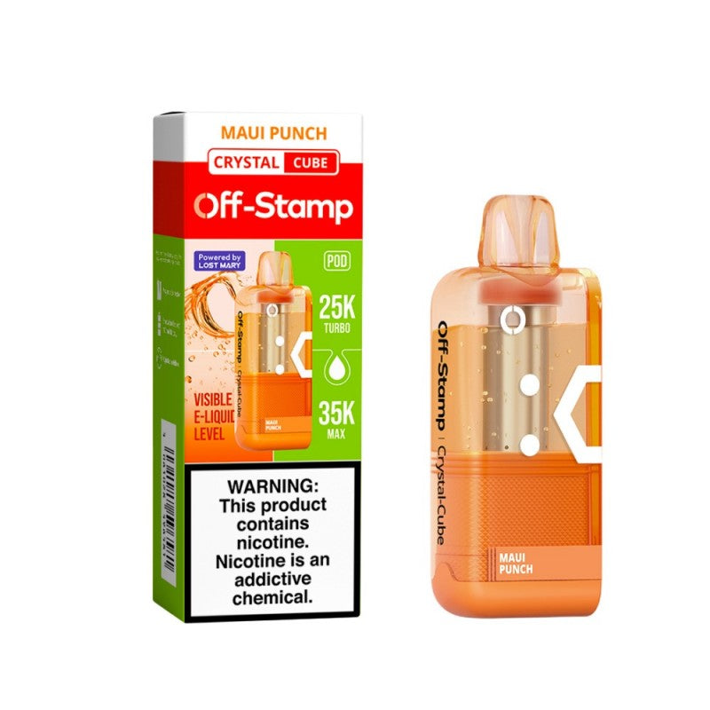Off-Stamp X-Cube Crystal 35K Disposable POD — Maui Punch