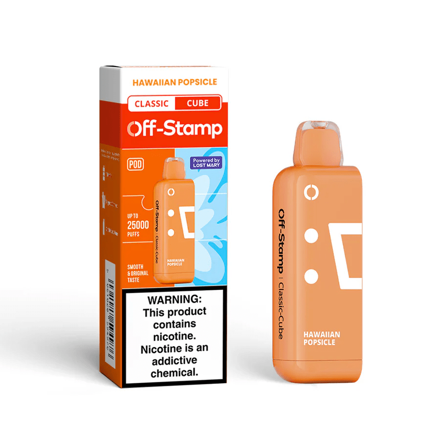 Off-Stamp X-Cube Replacement Pod | 25,000 Puffs — Pineapple Passion Orange - Classic Pod