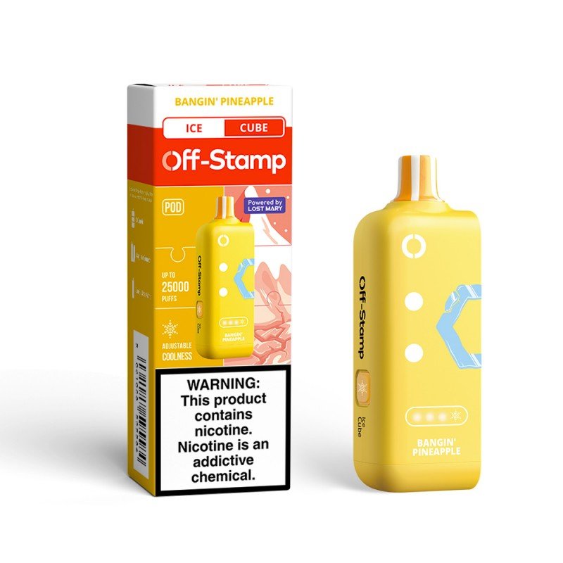 Off-Stamp X-Cube Replacement Pod | 25,000 Puffs — Bangin' Pineapple - Ice Pod