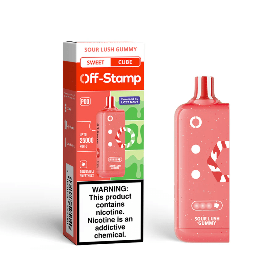 Off-Stamp X-Cube Replacement Pod | 25,000 Puffs — Sour Lush - Sweet Cube