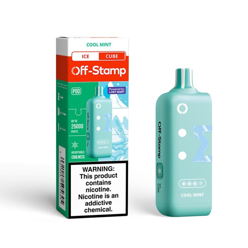 Off-Stamp X-Cube Replacement Pod | 25,000 Puffs — Cool Mint - Ice Pod
