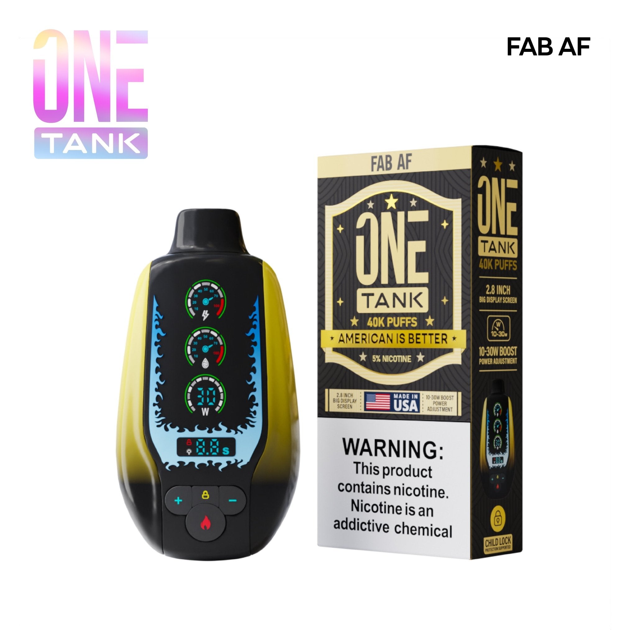 One Tank 40K Disposable — FAB AF