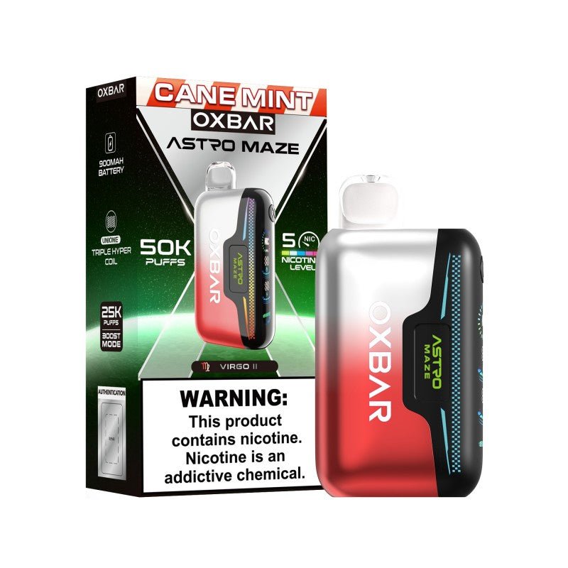 Oxbar Astro Maze 50k Disposable — Cane Mint