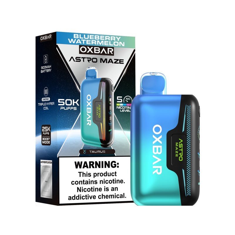Oxbar Astro Maze 50k Disposable — Blueberry Watermelon