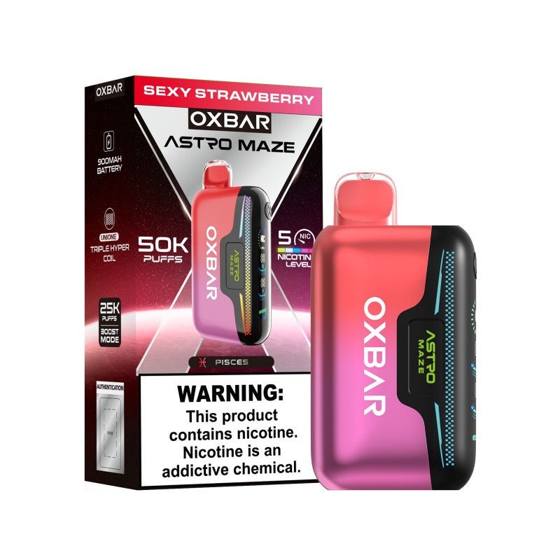 Oxbar Astro Maze 50k Disposable — Sexy Strawberry