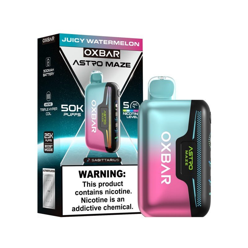 Oxbar Astro Maze 50k Disposable — Juicy Watermelon