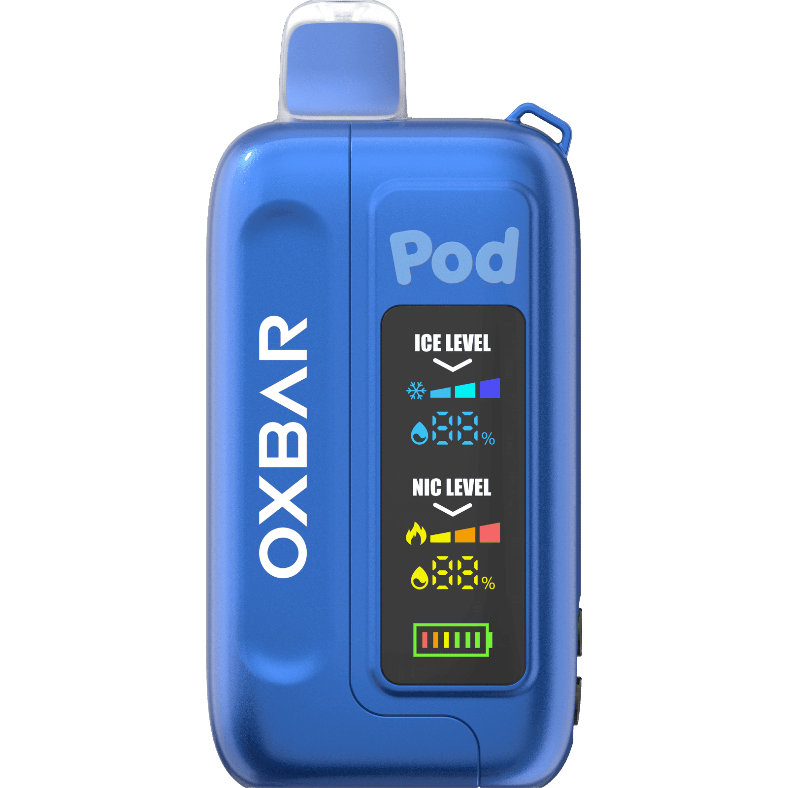 Oxbar ICE-NIC Control 35K Puff Disposable — Jolly Blue Pop (Capricorn)