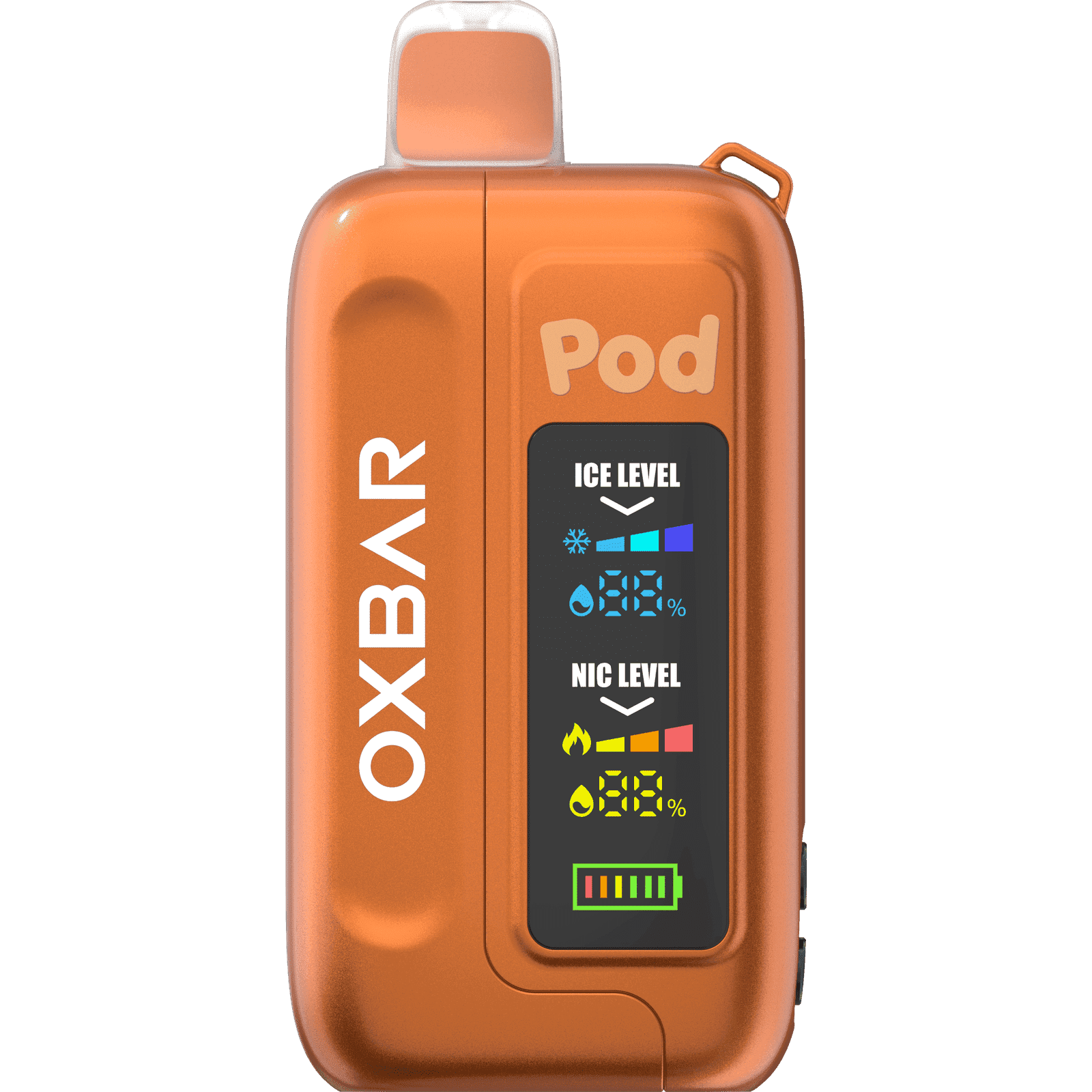 Oxbar ICE-NIC Control 35K Puff Disposable — Strawberry Orange Pop (Saggitarius)