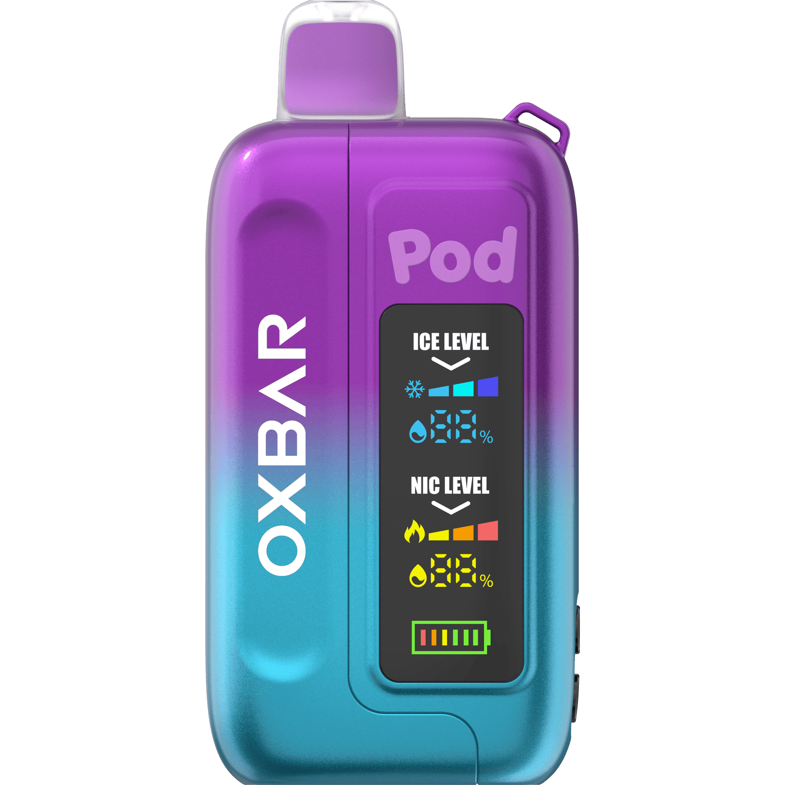 Oxbar ICE-NIC Control 35K Puff Disposable — Watermelon Apple Gush (Pisces)