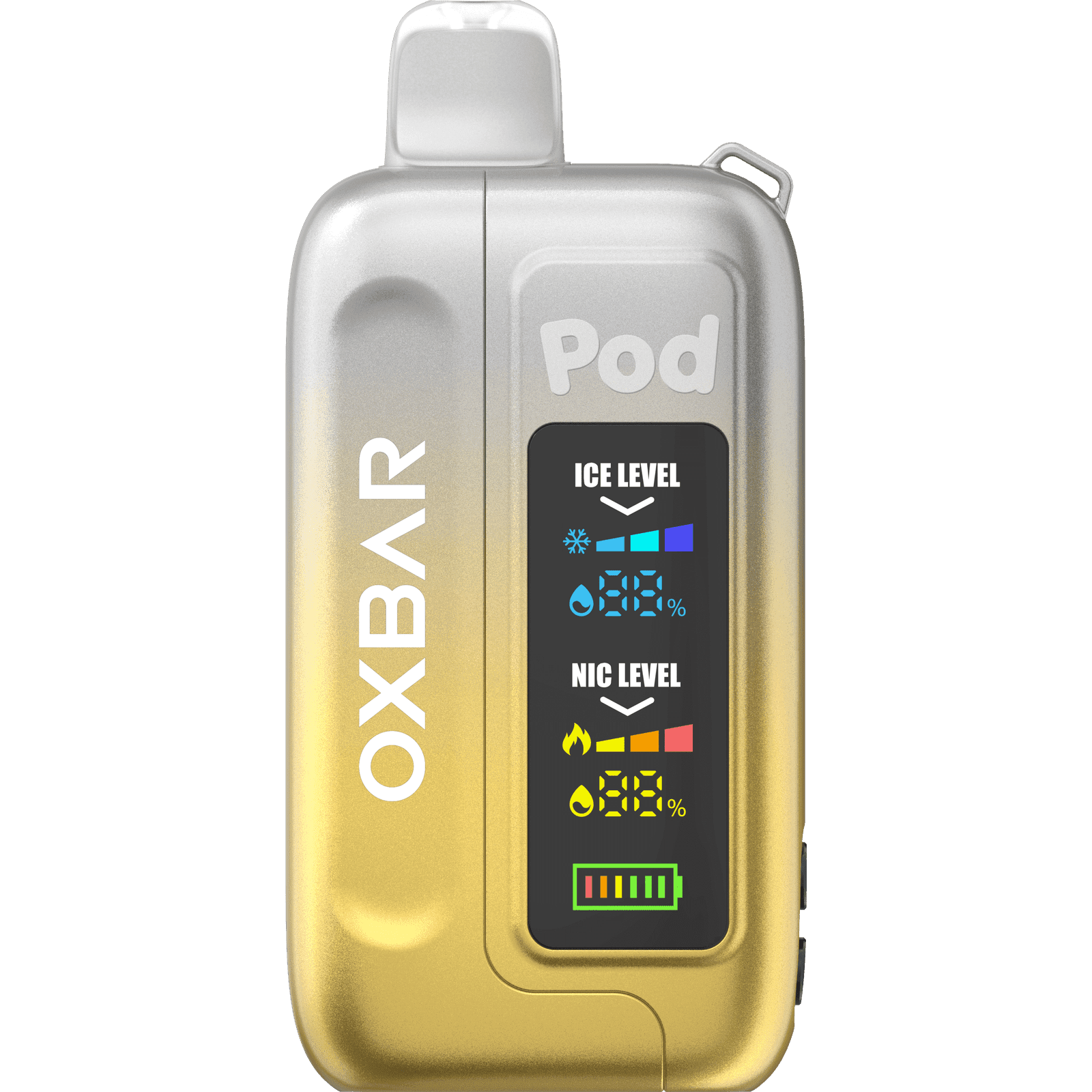 Oxbar ICE-NIC Control 35K Puff Disposable — White Gummy Watermelon (Scorpio II)