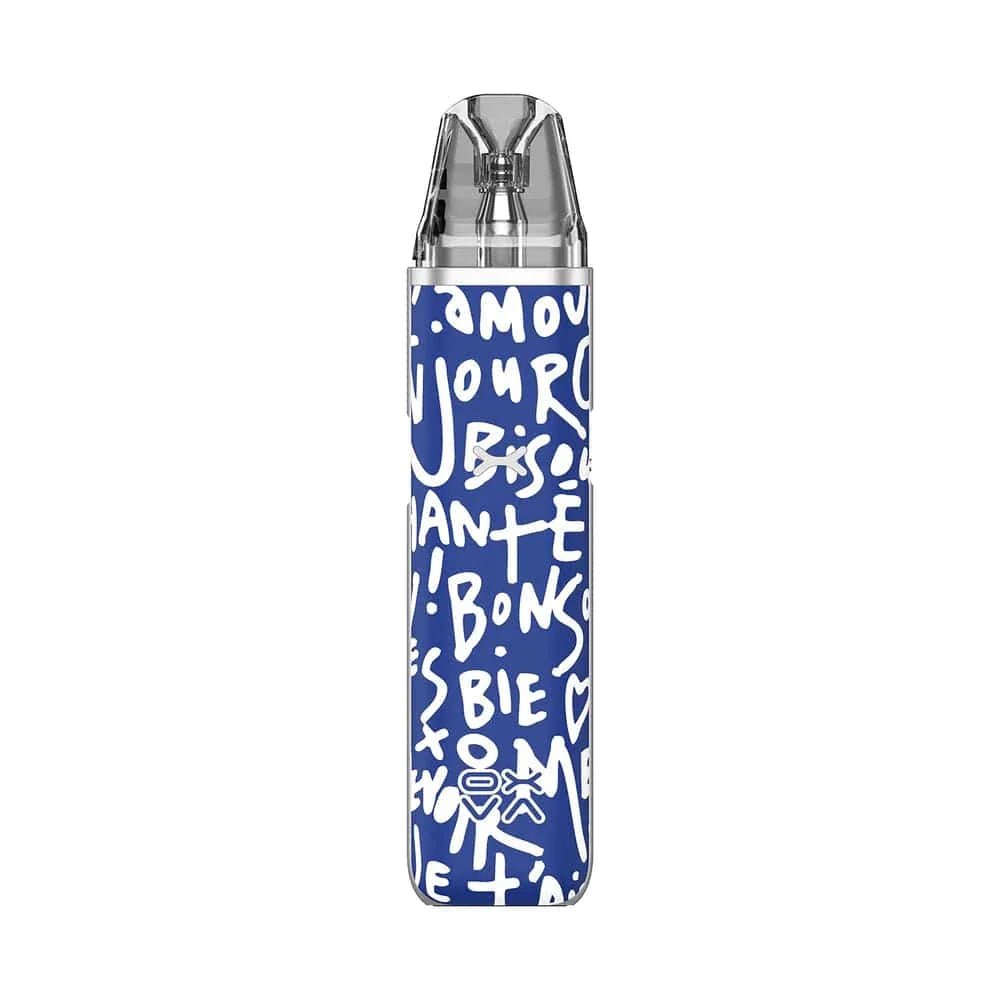 OXVA XLIM Go 30W pod system hardware featuring compact design and sleek finish, with adjustable airflow and pod cartridge.