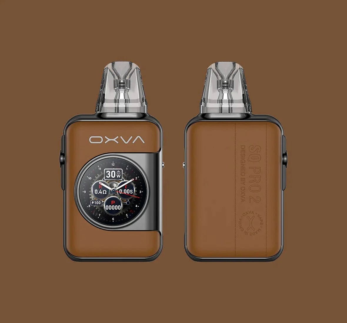 OXVA XLIM SQ Pro 2 30W Pod System — Brown Leather