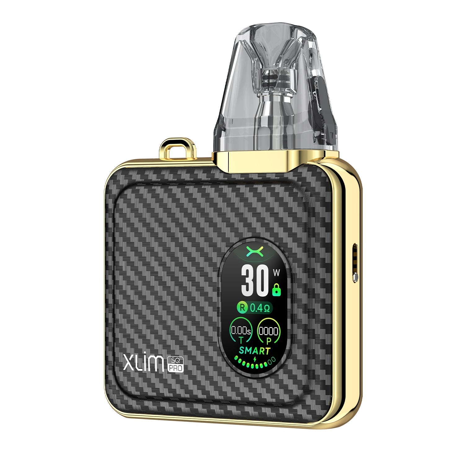 OXVA XLIM SQ Pro 30W Pod System — Gold Carbon