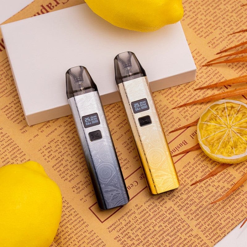OXVA XLIM V2 25W pod system hardware with compact design and sleek finish, featuring adjustable airflow and easy-to-use interface.