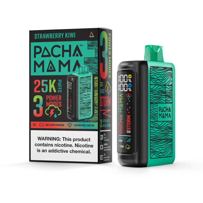 Pacha Mama 25K Disposable Vape — Strawberry Kiwi