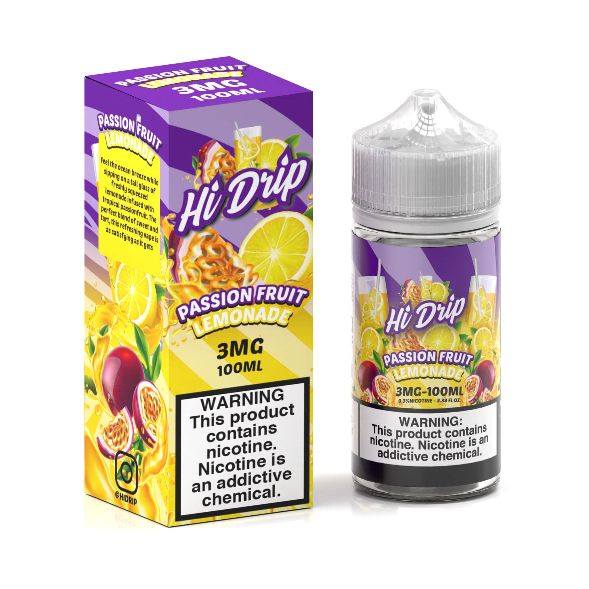Hi Drip - 100mL — Passion Fruit Lemonade