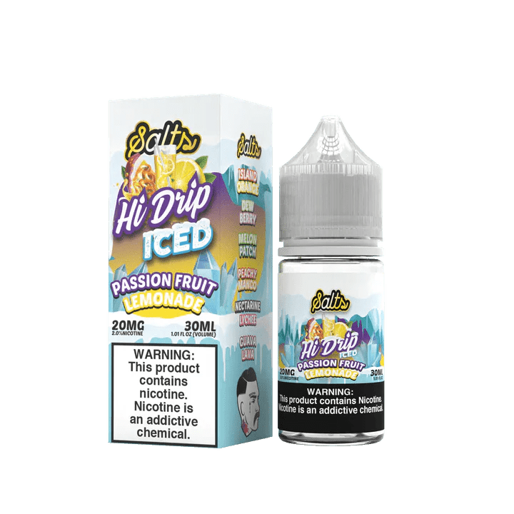 Hi Drip Salt - 30mL — Passion Fruit Lemonade ICED