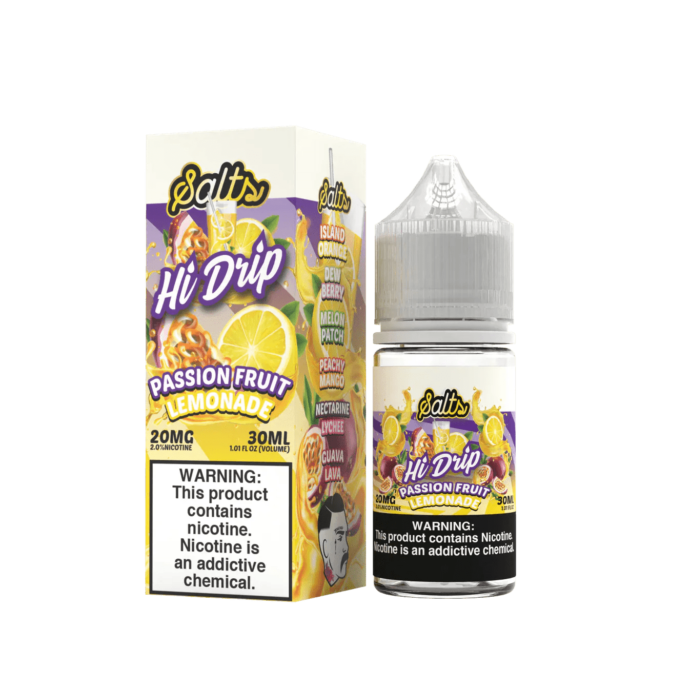 Hi Drip Salt - 30mL — Passion Fruit Lemonade
