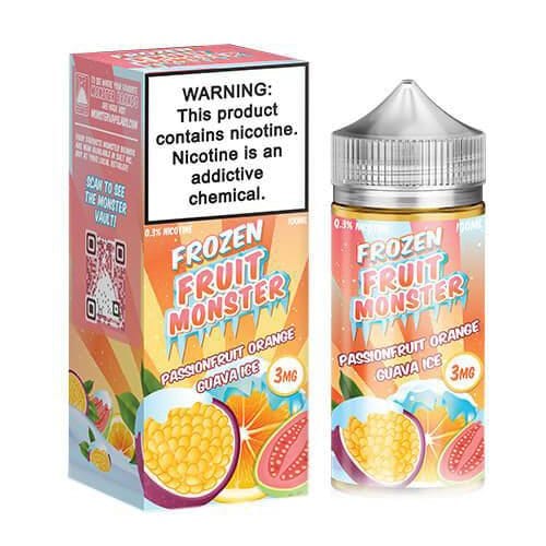Frozen Fruit Monster - 100mL — Passionfruit Orange Guava ICE