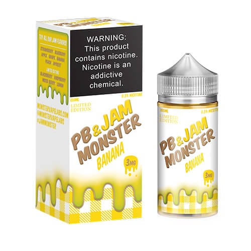 PB Jam Monster - 100mL — PB And Banana