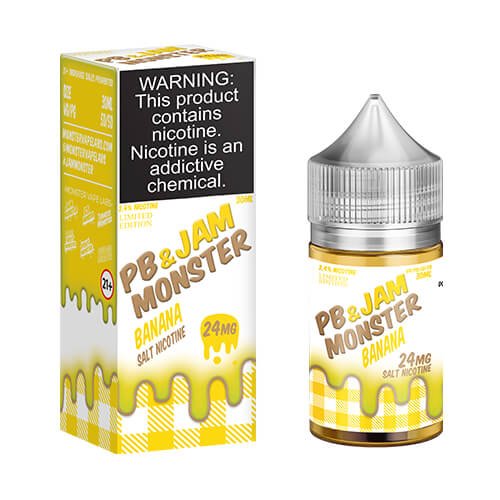 PB Jam Monster Salt - 30mL — PB And Banana