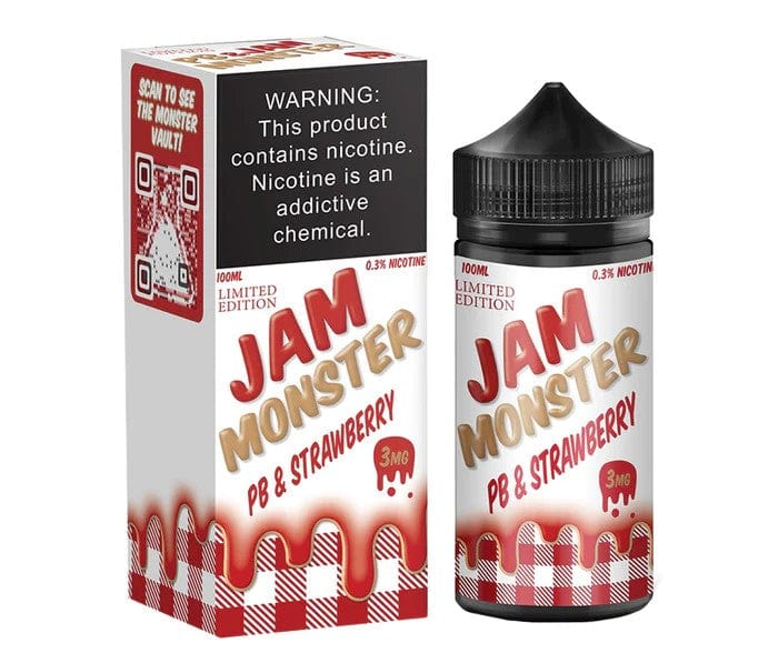 PB Jam Monster - 100mL — PB And Strawberry