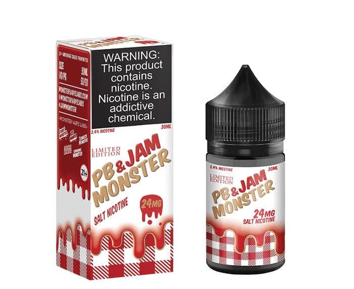 PB Jam Monster Salt - 30mL — PB And Strawberry