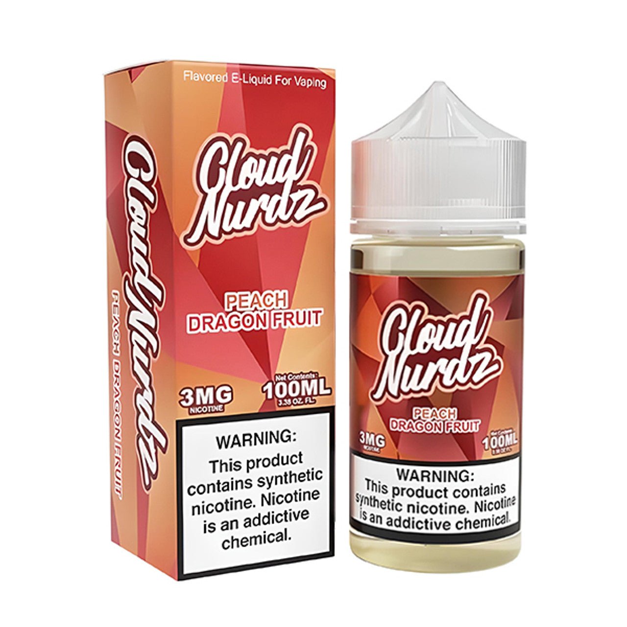 Cloud Nurdz - 100mL — Peach Dragon Fruit