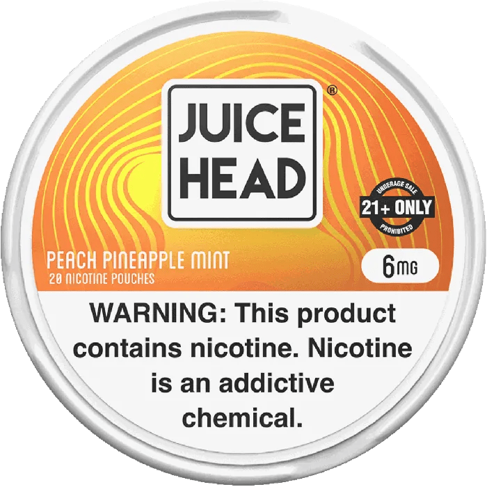 Peach Pineapple Mint - Juice Head Nicotine Pouches - 20ct — 12mg