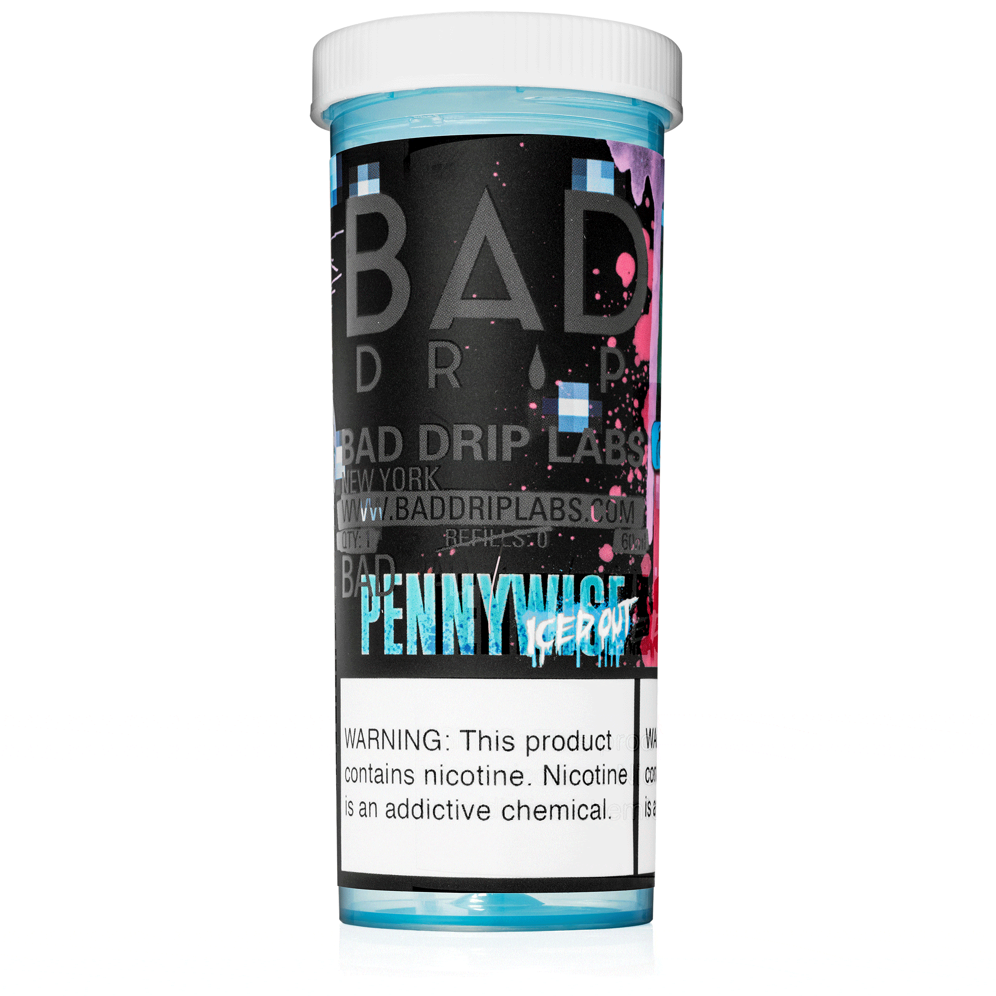 Bad Drip Labs - 60mL — Pennywise Iced Out