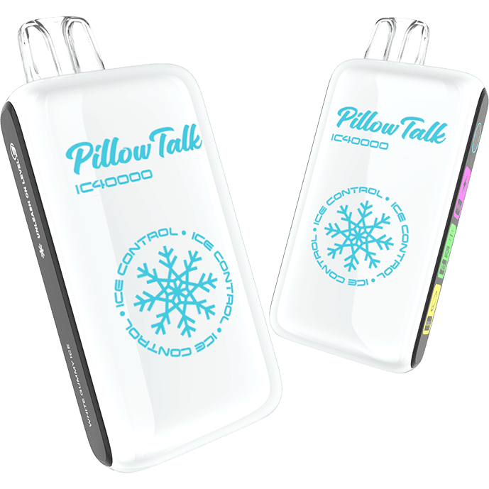 PIllow Talk IC40000 Ice Controllable Disposable 5% — White Gummy Ice