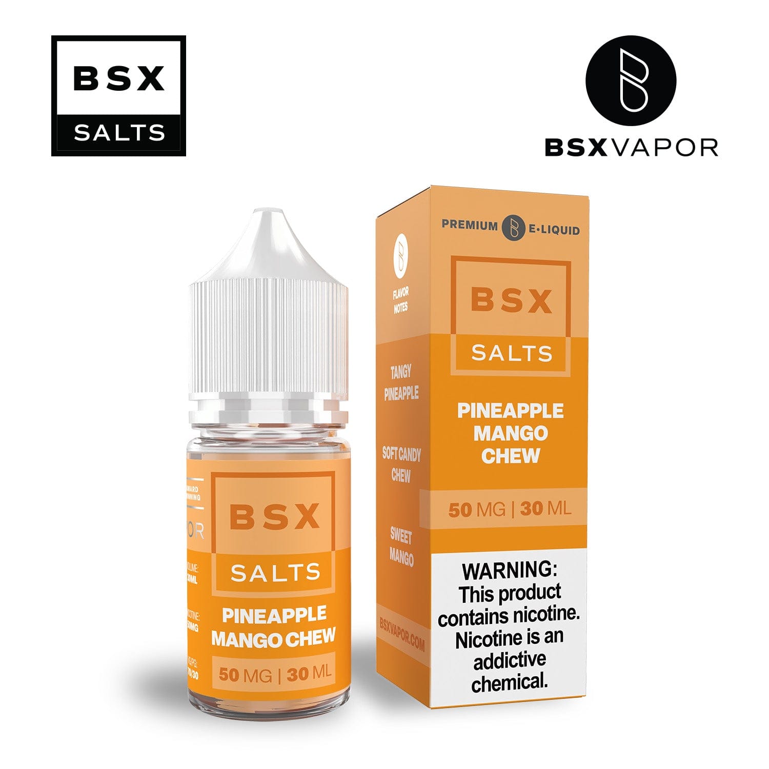 BSX Salts - 30mL — Pineapple Mango Chew