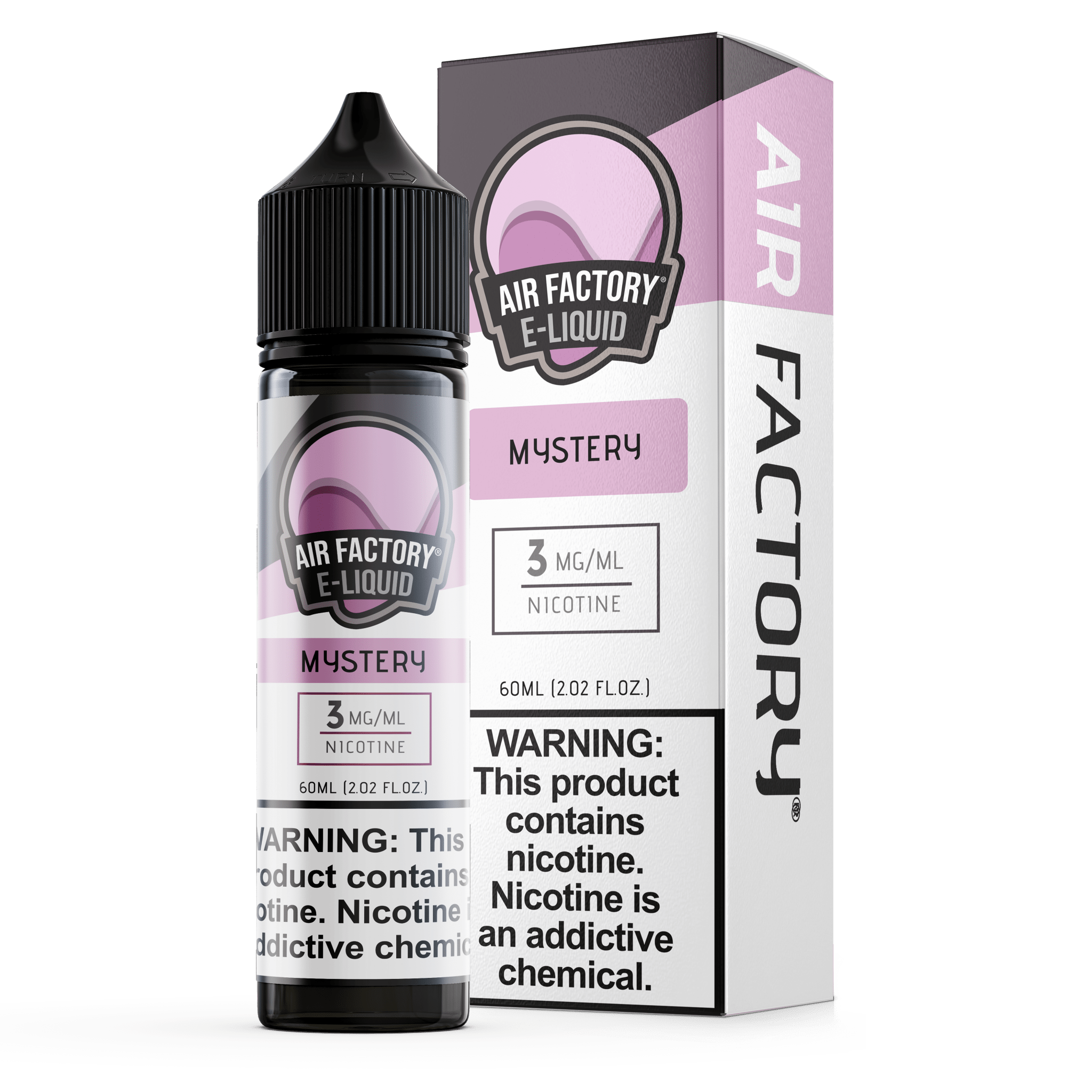 Air Factory E-Liquids - 60mL — Pink Berry/Mystery