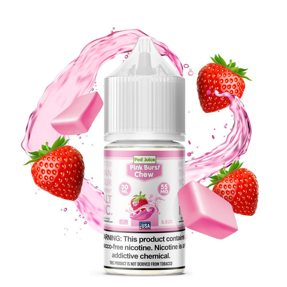 Pod Juice Salt - 30mL — Pink Burst Chew