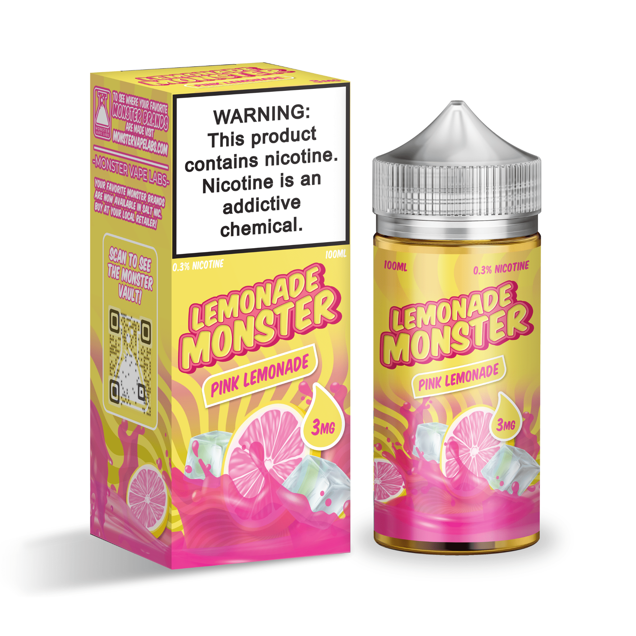 Lemonade Monster - 100mL — Pink Lemonade