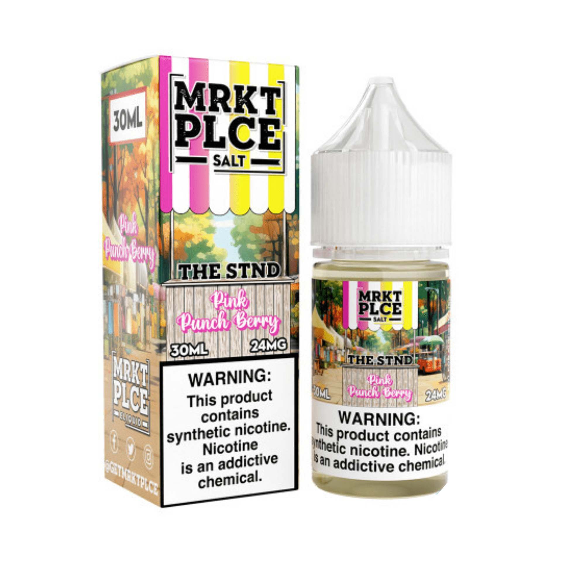 MRKT PLCE Salt - 30mL — Pink Punchberry