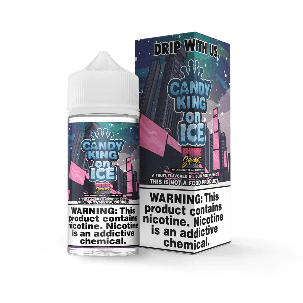 Candy King on ICE - 100mL — Pink Squares on ICE