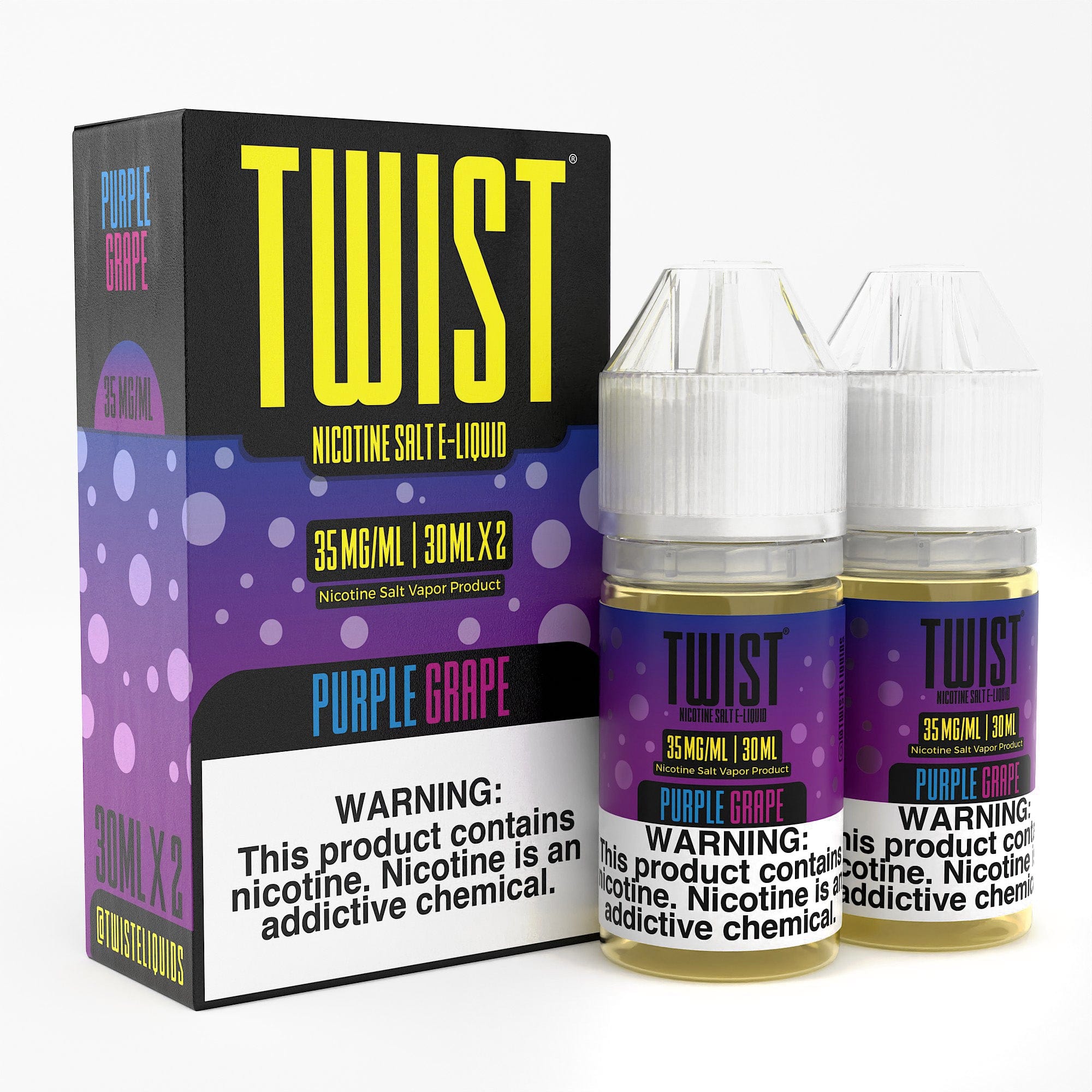 Twist E-Liquids Salt - 60ml (30ml 2-Pack) — Purple Grape