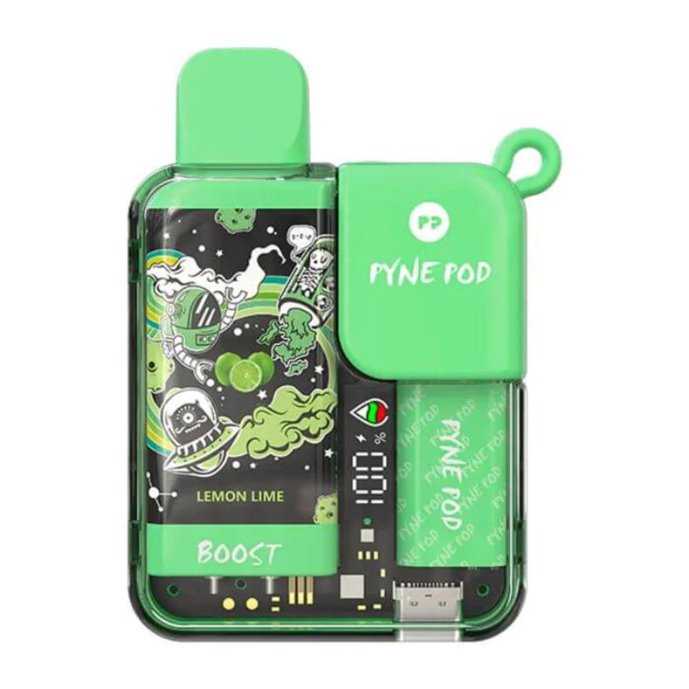 PYNE Pod Boost 8,500K Disposable — Lemon Lime