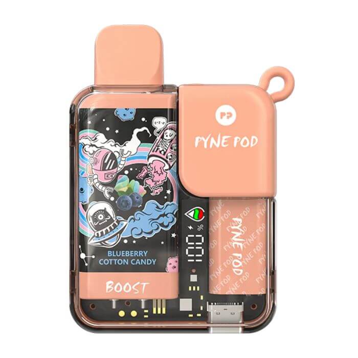 PYNE Pod Boost 8,500K Disposable — Blueberry Cotton Candy