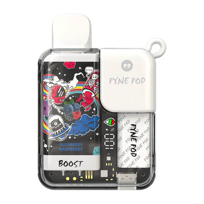 PYNE Pod Boost 8,500K Disposable — Blueberry Raspberry