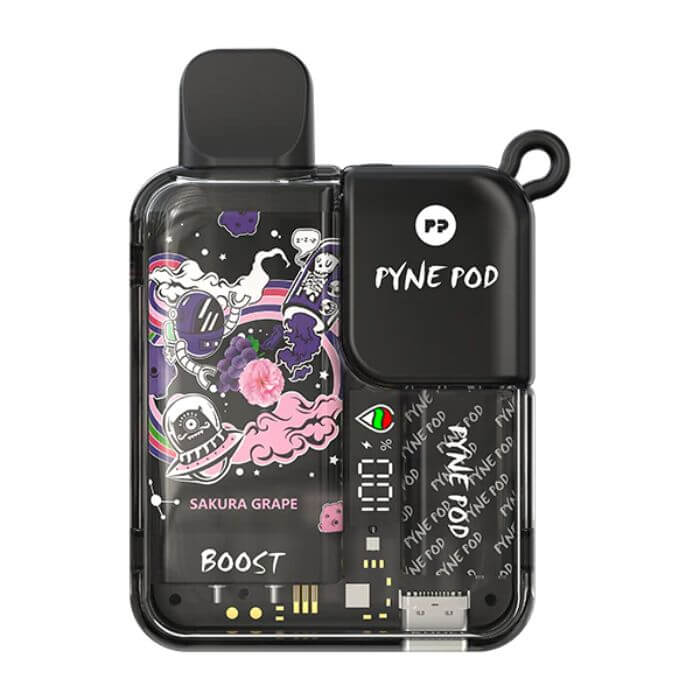 PYNE Pod Boost 8,500K Disposable — Sakura Grape