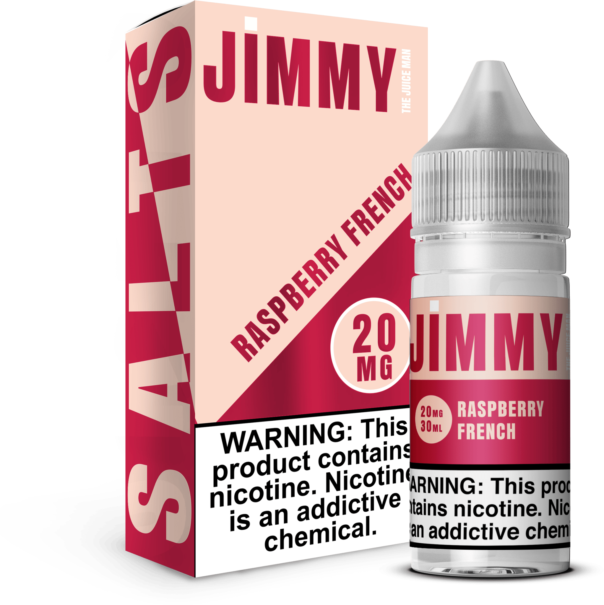 Jimmy The Juice Man Salt - 30mL — Raspberry French