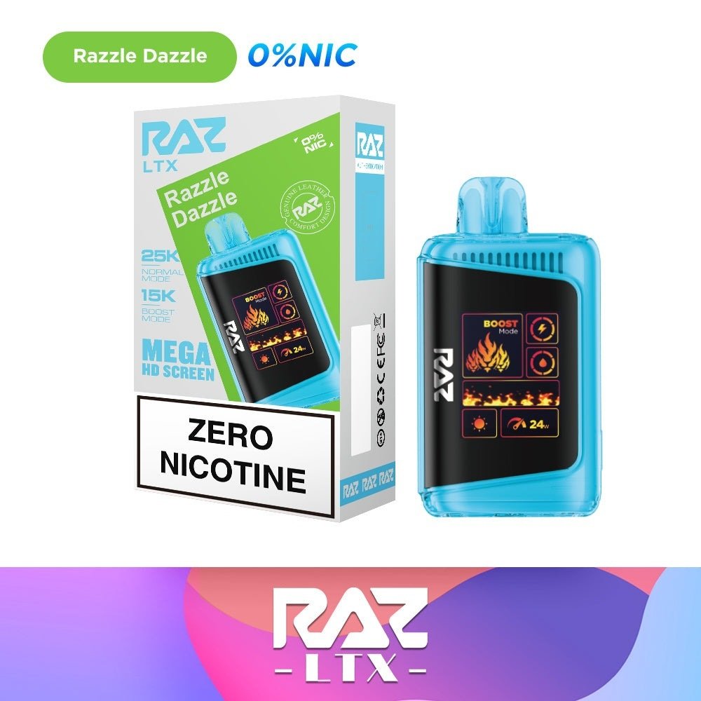 RAZ LTX 25000 Zero Nicotine Disposable Vape — Razzle Dazzle