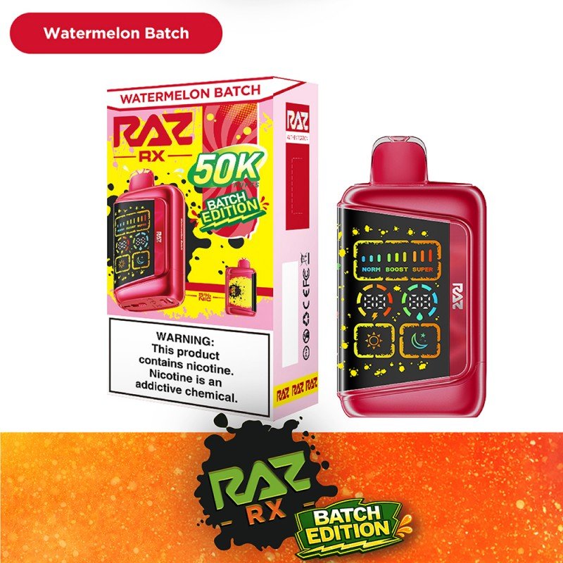 RAZ RX 50K Disposable — Watermelon Batch