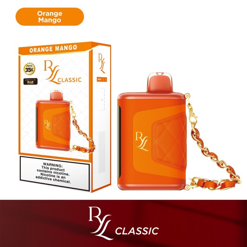 RAZ RYL Classic 35K Puff Disposable — Orange Mango